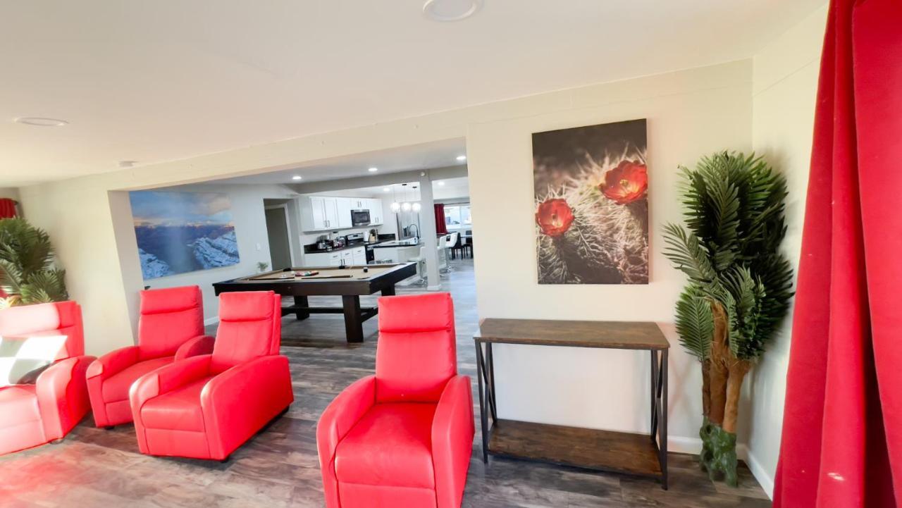Private Home - Heated Pool, Billiards, Darts, Foosball, Fireplace, 5 Smart Tvs, Bbq, Cotton Bedding - The Saguaro Sanctuary, Pool Heat Optional Tucson Ngoại thất bức ảnh